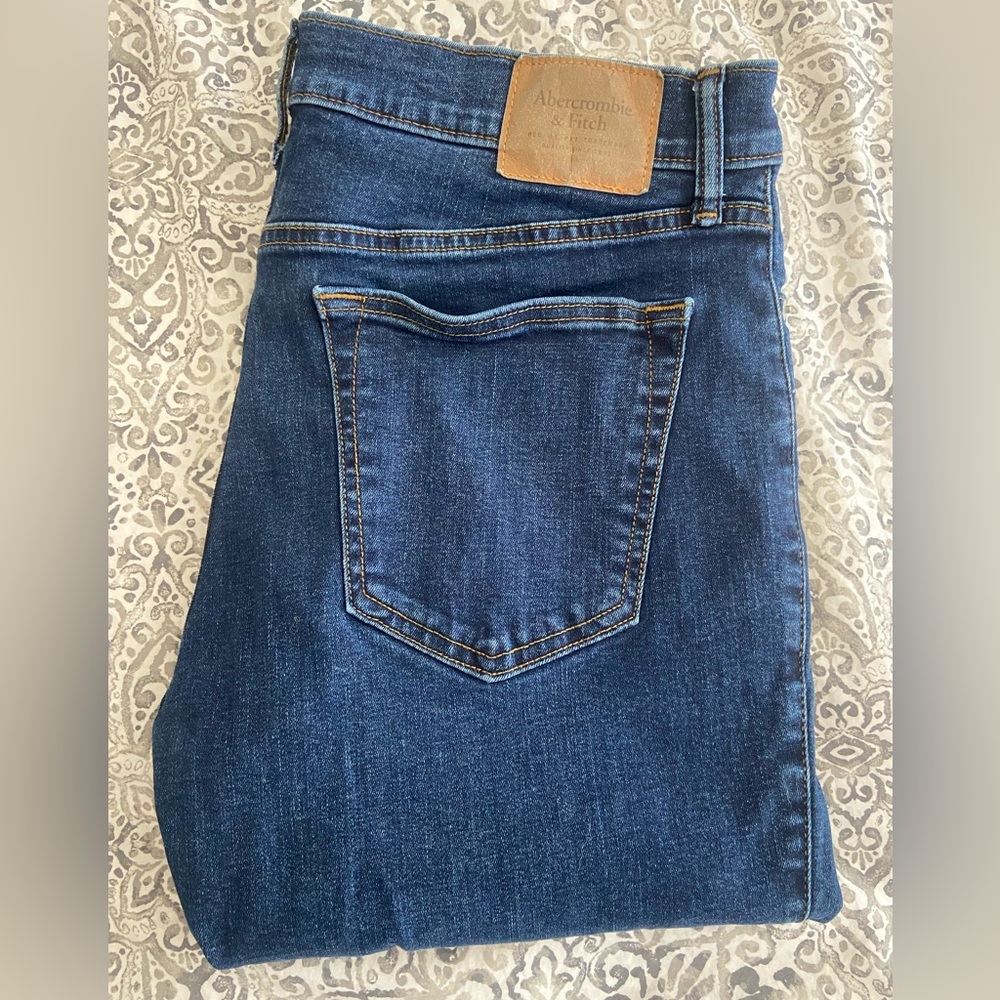 Abercrombie & Fitch, Jeans, for men, blue, W34 L32